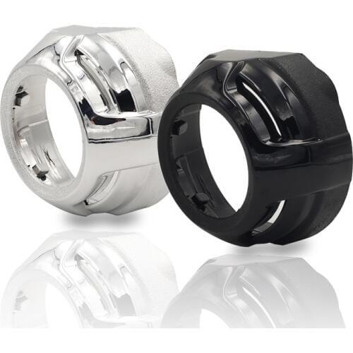 Car Styling 3.0 inch Projector lens Mask Easy Install Headlight lens shrouds for koito q5 Hella 3r 5 Bixenon HID lens retrofit