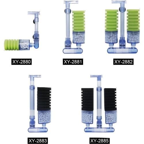 Biological sponge filter for aquarium, shrimp pond air pump, biochemical filter, noiseless foam aquarium accessories