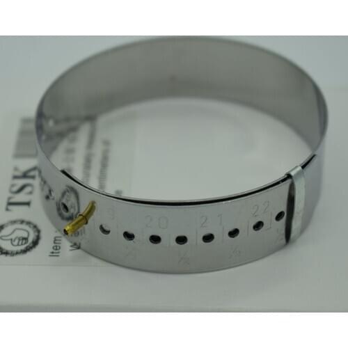 Bracelet Gauge Hand Guage Metal Sizer Wrist Bangle Measure Sizing Size 23cm