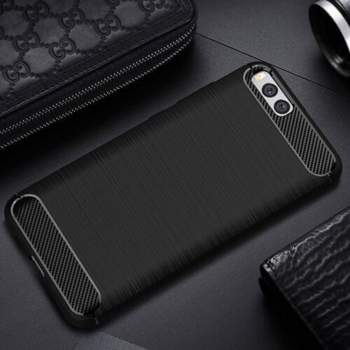Kolpler soft case for Xiaomi mi6 M6 case Silicone back cover Carbon Fiber Texture TPU bumper for Xiaomi mi6 Protective case