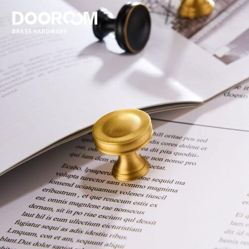 Dooroom Brass Furniture Handles Gold Black Nordic Pulls Cupboard Wardrobe Dresser Shoe Box Wine Bar Drawer Cabinet Knobs