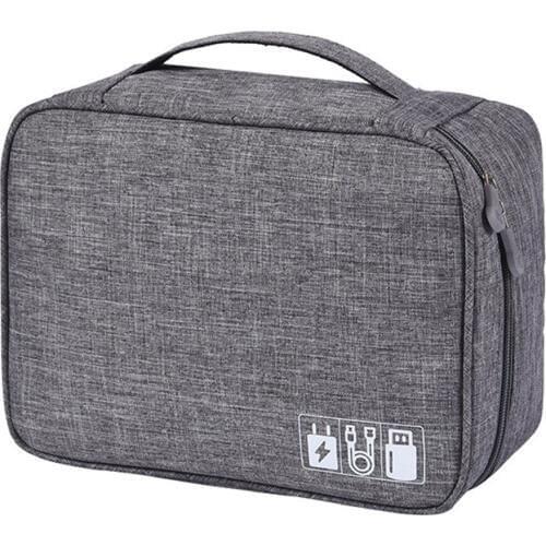 GUGULUZA Travel Digital Organizer Storage Bag Portable Digital USB Cable Charger Earphone Cosmetic Pouch