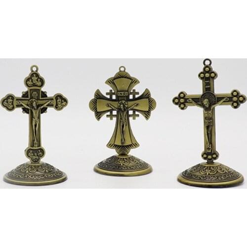 Jesus Cross Home Decor Orthodox Icons Church Utensils Catholic Relics Crafts Cross