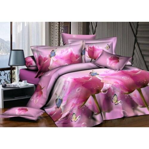 10 3D printed 4pc bedding set 3d LUXURY Duvet Covers SET bedlinen bedclothes BEDDING QUILT COVER SET