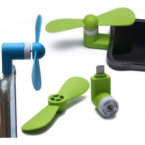 Mini Portable Phone Fan Micro USB Cooling Fan Mini Cooler For OTG Mobile Cell Phone Electric Fan Cooling For Android