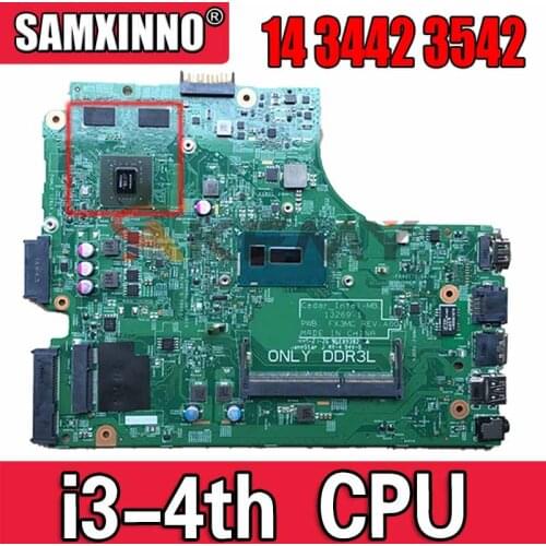 NEW For Dell Inspiron 14 3442 3542 Laptop Motherboard TWDVX 0TWDVX CN-0TWDVX i3-4030U 1.9Ghz 13269-1 N15V-GM-S-A2