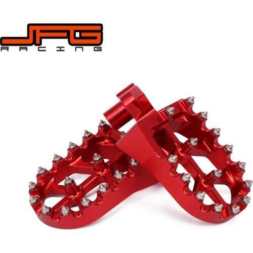 MX Foot Pegs Pedals Rests Footpeg For HONDA CR125 CR250 1995 1996 1997 1998 1999 CR500 1998- 2005 YZ125 YZ250 1997-1998 WR400