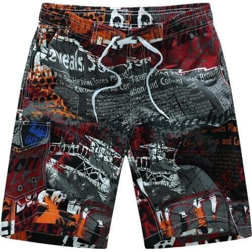 6xl Mens Quick Dry Boardshorts Plus Size Swimwear Men Swim Shorts Bermuda Surf Beach Wear Sport Board Short Swimming Trunks 097