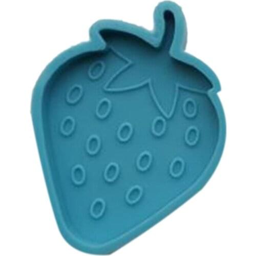 DIY Strawberry Mold Strawberry Airbag Bracket Sticker Silicone Mold for Decoration Silicone Mold Pendant