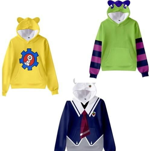 Anime SK8 the Infinity Miya Cosplay Hoodie 3D Printed Sweatshirt Kids Children Cat Ear Casual Streetwear Pullover Coat