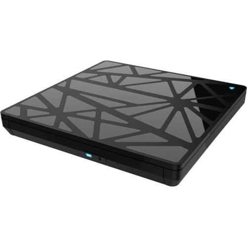 External CD DVD Drive USB 3.0 Type-C CD DVD +/- RW Optical Drive USB C DVD Burner Slim CD / DVD Rom Burner for Laptop