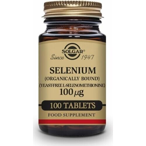 SOLGAR selenium 100 µg (without yeast)-100 tablets