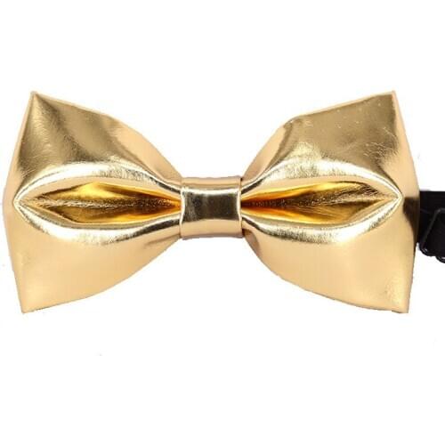 Bow Tie High-quality Leather Mens Unisex Banquet Business Event Wedding Suit Shirt Accessories Trendy Double Layer Bowtie Gifts