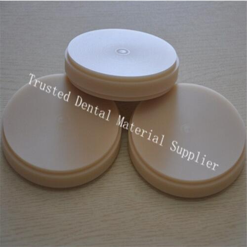 10 Piece of OD98*12MM Dental Lab Materials PMMA Blocks Wieland System Dental PMMA Disk for Temporary Crowns Clear A1 A2 A3