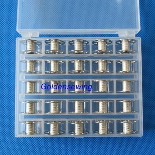 25 Metal Bobbins for Bernina 3 Series 330, B330,350PE ,B350PE, 380, B380,830,930,440
