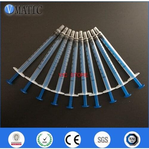 Free Shipping Non Sterilized 1ml/cc Dispensing Plastic Liquid Dispenser Manual Syringe