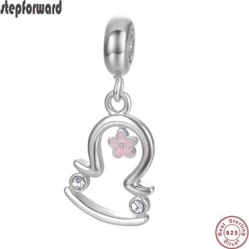 DIY Popular Good Quality Constellations Design 925 Sterling Silver Bracelet Nice Handmade Pendant Charm Beads & Jewelry Making