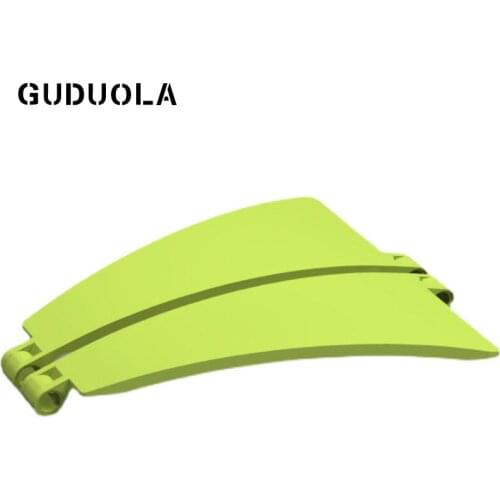 Guduola Technical Left and Left Panel Curved 5x13x2 67142 and 68196 Special Brick MOC Building Block Toy Parts 2paris/LOT