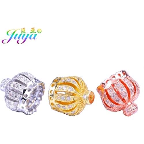 Juya Wholesale DIY Tassels Earrings Accessories Supplies Decorative Crown Bead Caps For Fashion Tassels Earrings Necklace Making