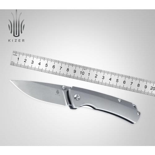 Kizer best survival knife Ki3490 T1 hunting camping knife s35vn blade high quality hand tool