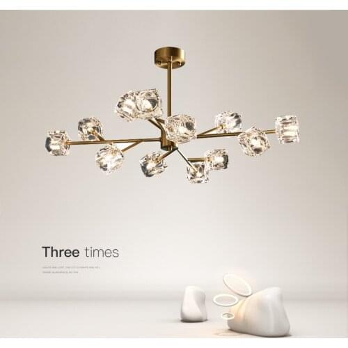 European Style Chandelier Lamps Different Size Minimalist Indoor Home Lighting For Living Room Bedrom Modern LED
