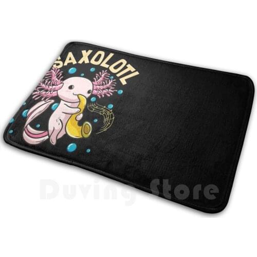 Cute & Funny Saxolotl Adorable Axolotl Playing Sax Carpet 1255 Carpet Saxolotl Axolotl Sax Axolotl