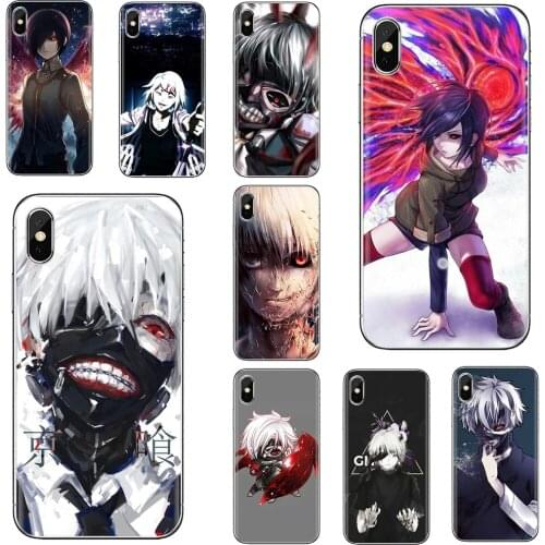 Anime-Tokyo-C-Ghoul Soft Silicone TPU Case For Samsung Galaxy S7 S8 S9 S10E S20 FE Note 10 20 Edge Lite Plus Ultra