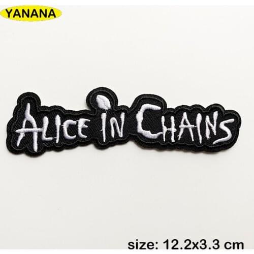 BAND ROCK MUSIC Iron On Patches Cloth Mend Decorate Clothes Apparel Sewing Decoration Applique Badges Heavy Metal