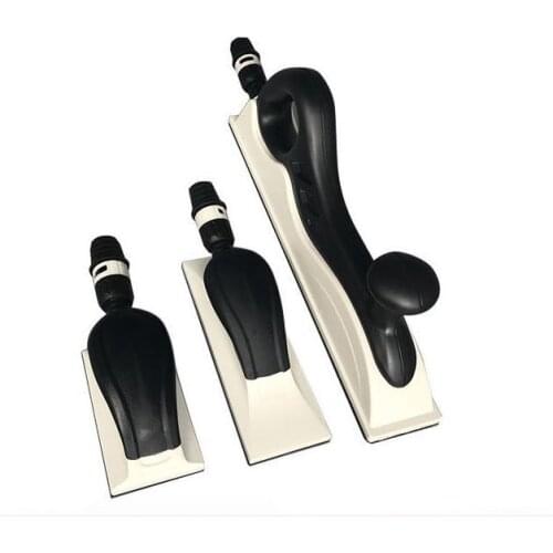 Sandpaper block ABS plastic dust removal sandpaper holder grit hook ring polishing sandpaper manual push plate wear-resistant