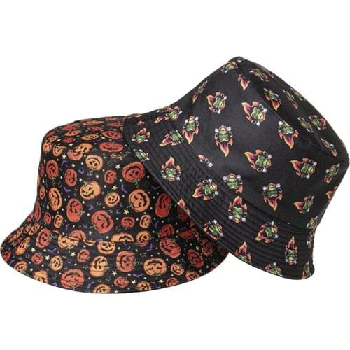 2021 four seasons Cotton Cartoon print Bucket Hat Fisherman Hat outdoor travel hat Sun Cap for Men and Women 334