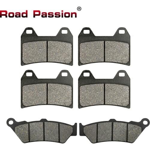 Road Passion Motorcycle Front and Rear Brake Pads for MOTO GUZZI California EV 2002-2006 California Vintage 2006 2007 2008