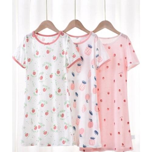 Girls Pajamas Summer Short Sleeve Children Clothing Sleepwear Cotton Pyjamas Sets Cute Homewear For Kids 6 7 8 9 10 11 Years