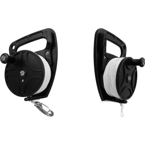 Scuba Diving Dive Reel Attached with 272ft Line, Thumb Stopper