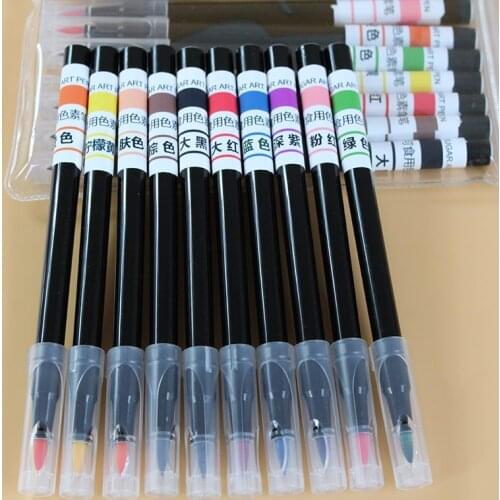 10color Food Coloring Pen Fondant Pen Food Coloring Pen for Drawing Biscuit Fudge Cake Decoration Tool Cake DIY Painting Tool