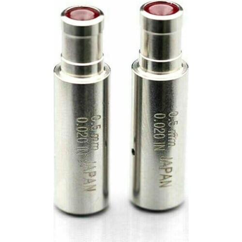 1Set 2pcs Ruby Ceramic Electrode Guide Fit EDM Wire Cut Machine Part 1.0mm Accressories