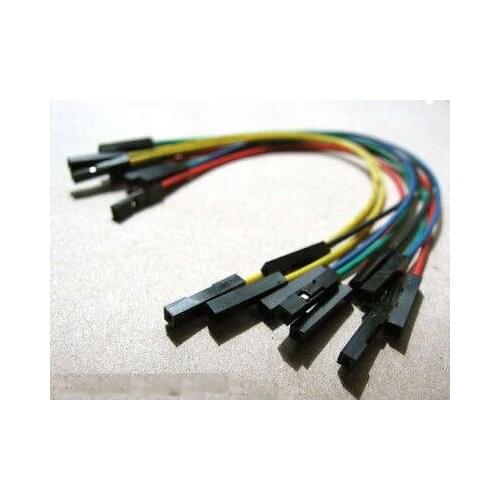 100pcs AWG26# Dupont 250mm Cable Wire 1P-1P Connector