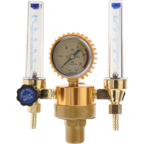 1x Quality Argon CO2 Mig Tig Meter Regulator Weld Gauge Accs New