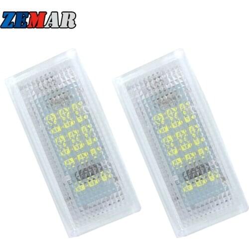 2x Car Number Plate Light SMD Led License Plate Lamp For BMW E46 2D 2 Door 3 Series 325i 328i 318 320 M3 Facelift Accessories