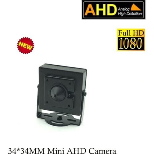 34*34MM Cheap And High Quality 1080P Mini AHD Camera 2.0Megapixel AHD Camera CCTV security Camera Indoor AHD Micro Camera Indoor