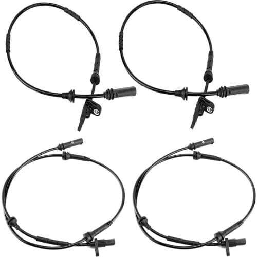 4Pcs Front & Rear L/R ABS Speed Sensor For-BmW 34526869293 34526855050 X3 X4 F25