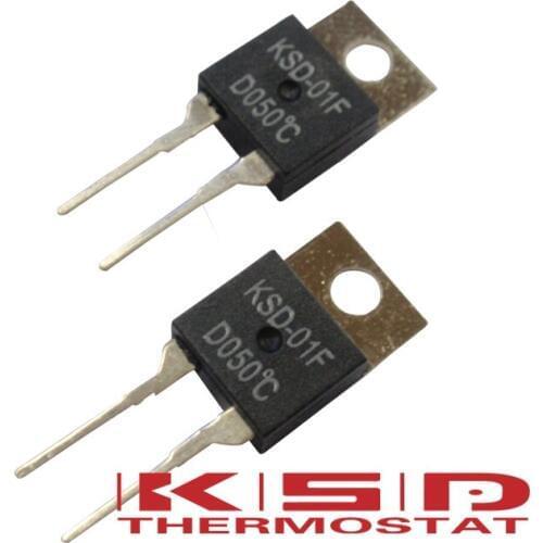 5PCS JUC-31F/KSD-01F 115 115C degree celsius normal open close thermal control temperature protection switch temperature 0-150