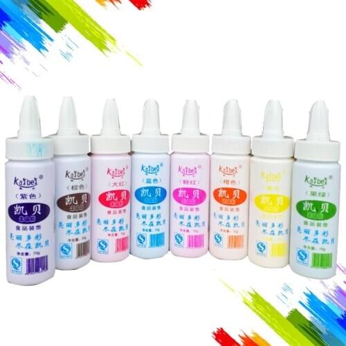 8 Flavors/set New Food Coloring Fruit Powder Cake Fondant Macaron Dessert Decal Soap Baking Cake Decoration Tools