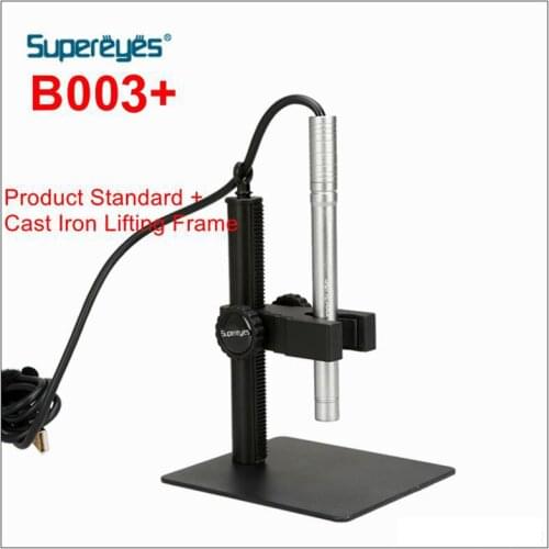 New Portable B003+ Digital Microscope 2MP 300X Waterproof USB Automatic Focusing Electronic Magnifier With Adjustable Stand
