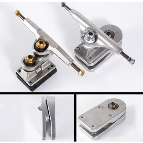 WOODDETAIL surf skateboard truvks 6.25inch double kingpin skateboard rear trucks gravity casting SHR 99AA good bushings