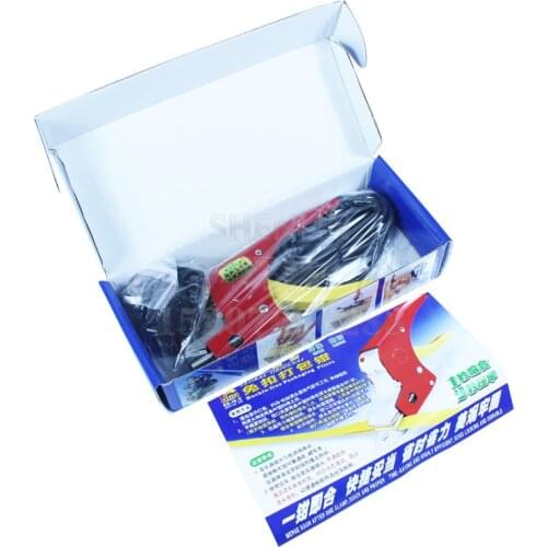 Electrical Strapping tool manual sealless bands welding tools equipment PP straps binder buckle less carton box banding machine