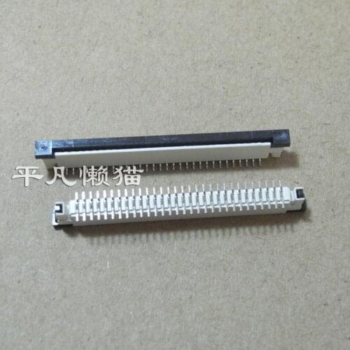FPC 30-pin 1.0MM pitch Vertical One-pin socket Notebook Start-up touch keyboard buckle seat