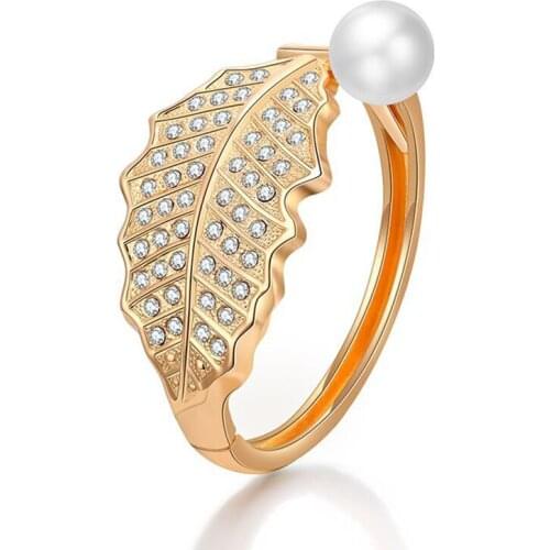 New Designer Hawaiian Trendy Bangle Fashion Samoan Marshall Jewelry Polynesian Leaves Pearl Bracelets Bracelet for Women