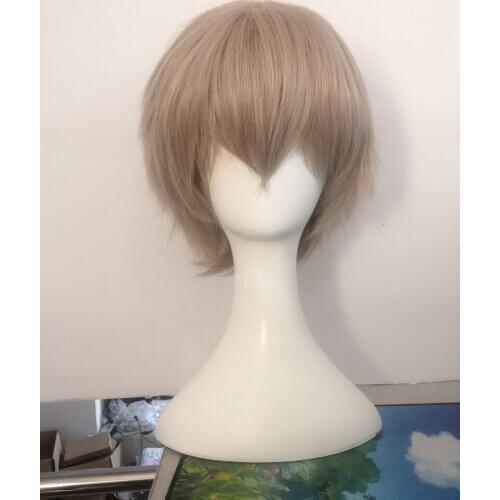 High Quality Anime Inu x Boku SS Miketsukami Soushi Short Wig Cosplay Men Heat Resistant Synthe Hair + Free Wig Cap