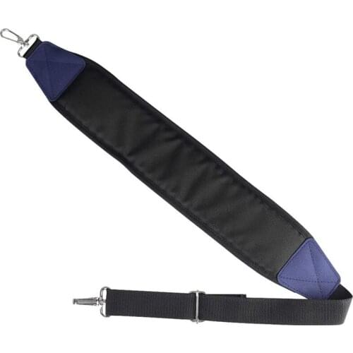 Adjustable Golf Bag Strap, Single Padded Adjustable Straps, Universal Backpack Shoulder Strap with Two Metal Hooks