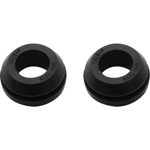 Rubber PCV / Breather Grommets for Aluminum Valve Covers (2) SBC BBC SBF 350